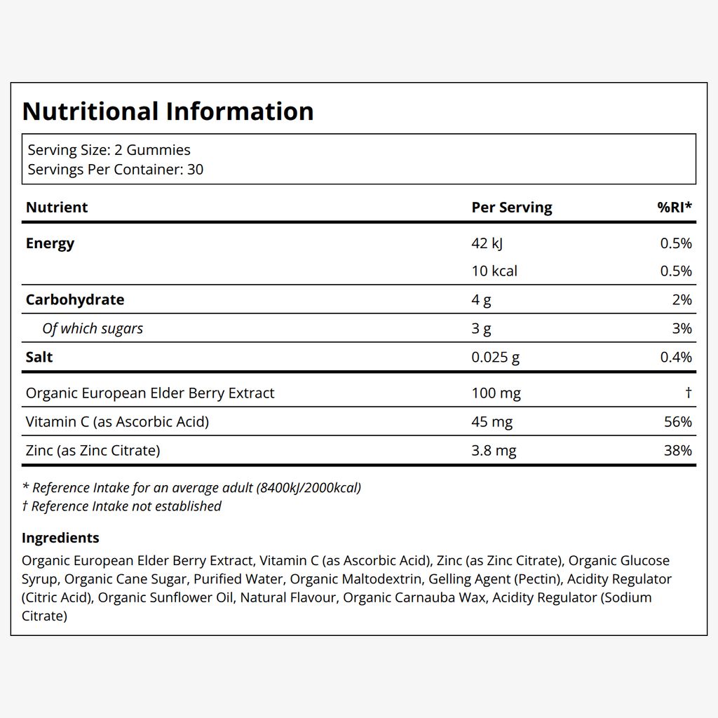 Bio-Immunitäts-Fruchtgummis für Kinder – Beerenmix - Image 2