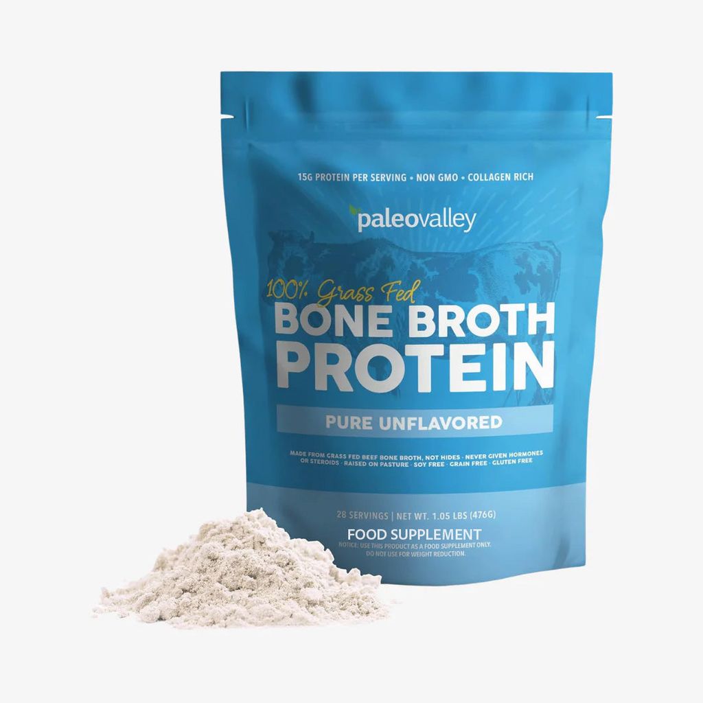 100 % Knochenbrühe-Proteinpulver aus Weidehaltung – Geschmacksneutral - Image 1