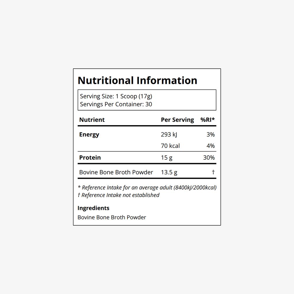 100 % Knochenbrühe-Proteinpulver aus Weidehaltung – Geschmacksneutral - Image 2