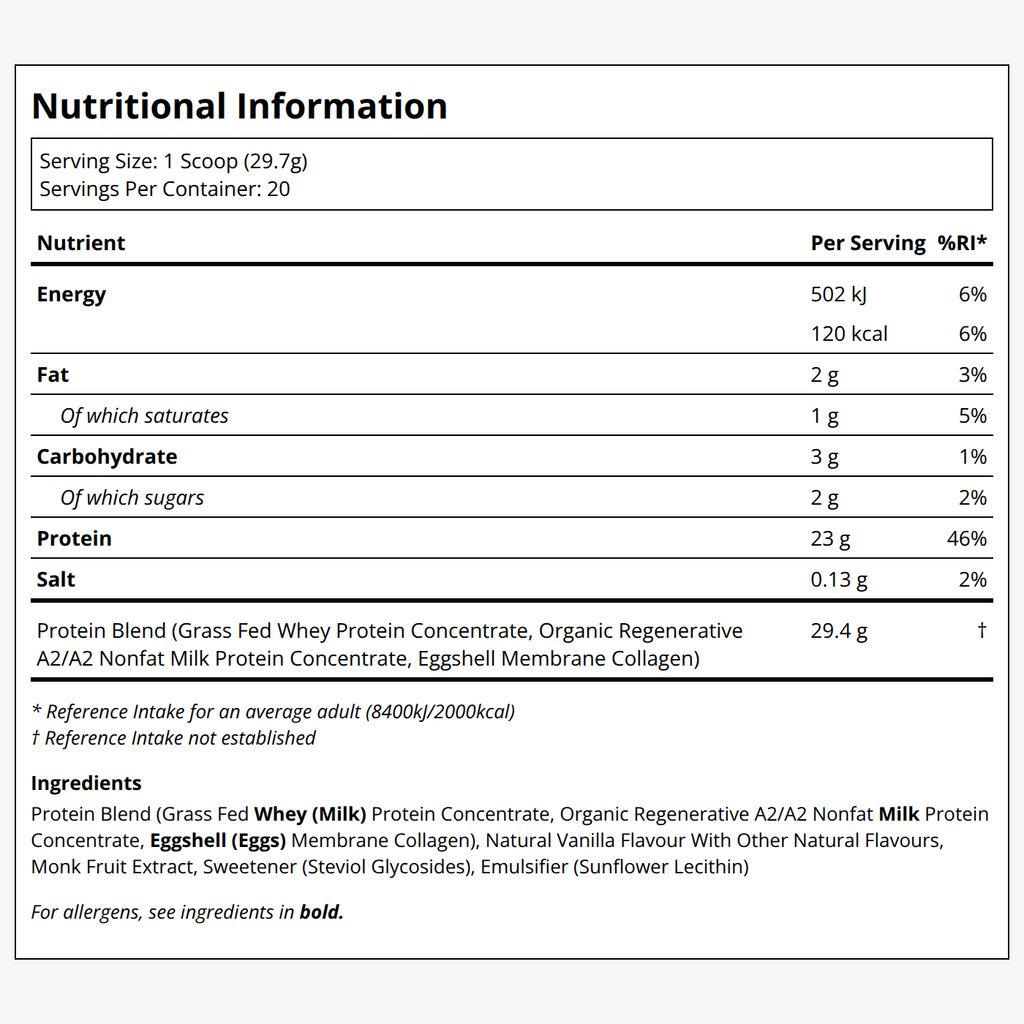 Molkenprotein – Vanille - Image 2