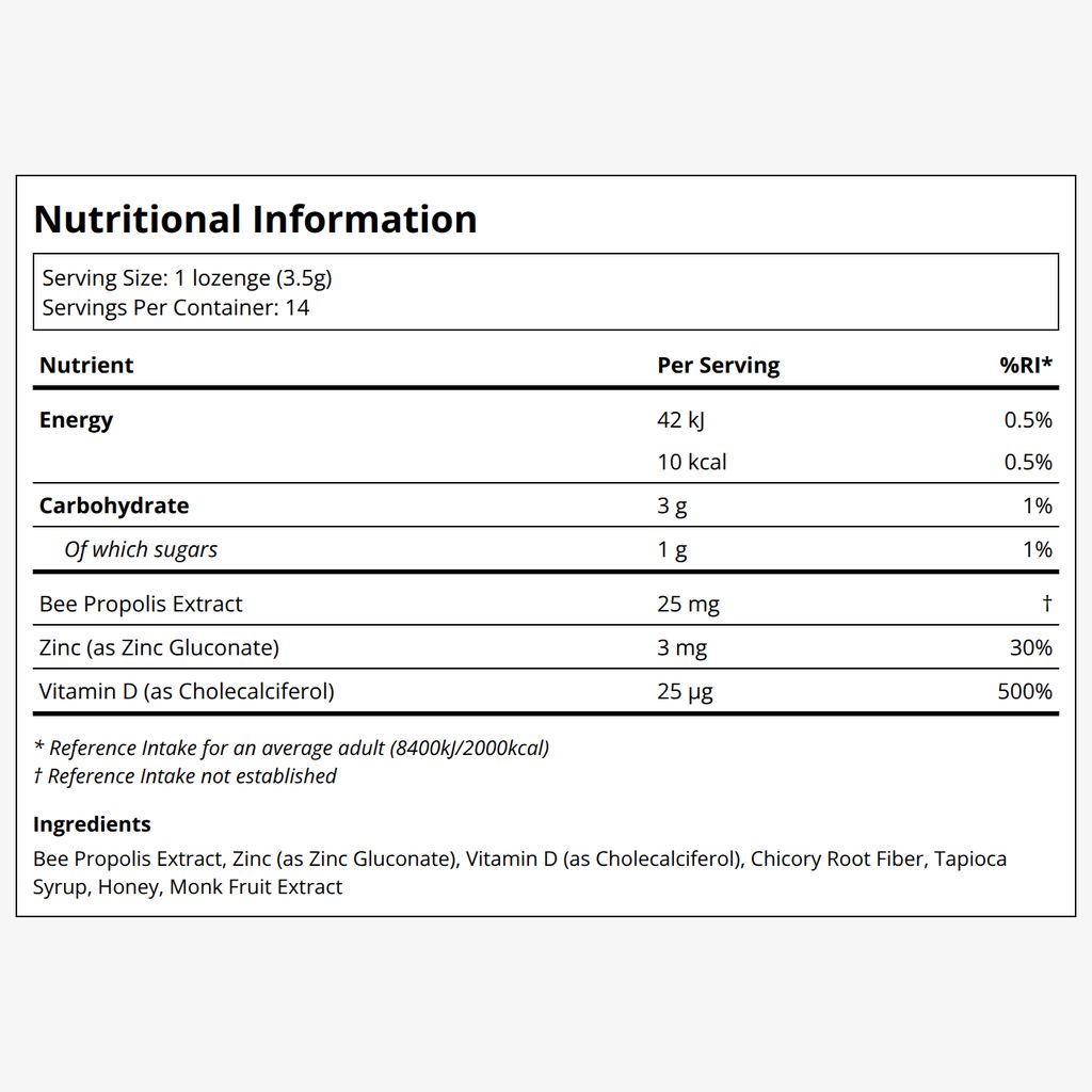 Propolis-Lutschtabletten zur Beruhigung - Honig - Image 2