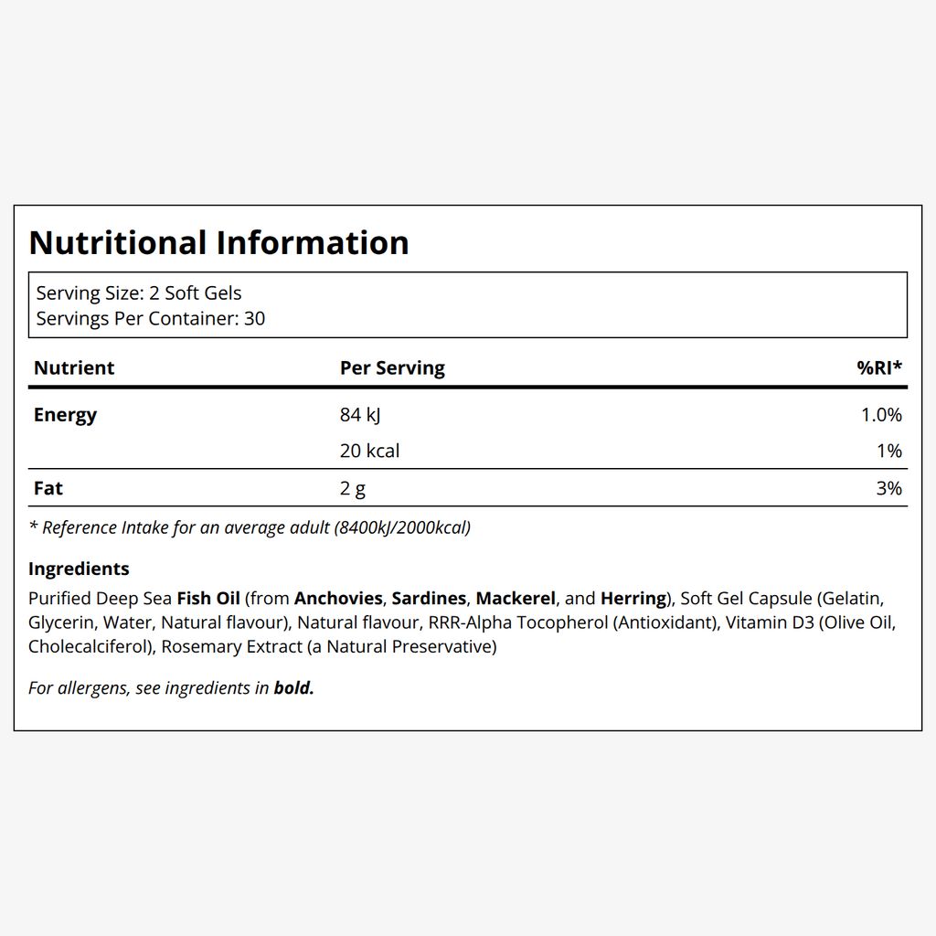 Ultimate Omega Xtra Softgels - Image 2
