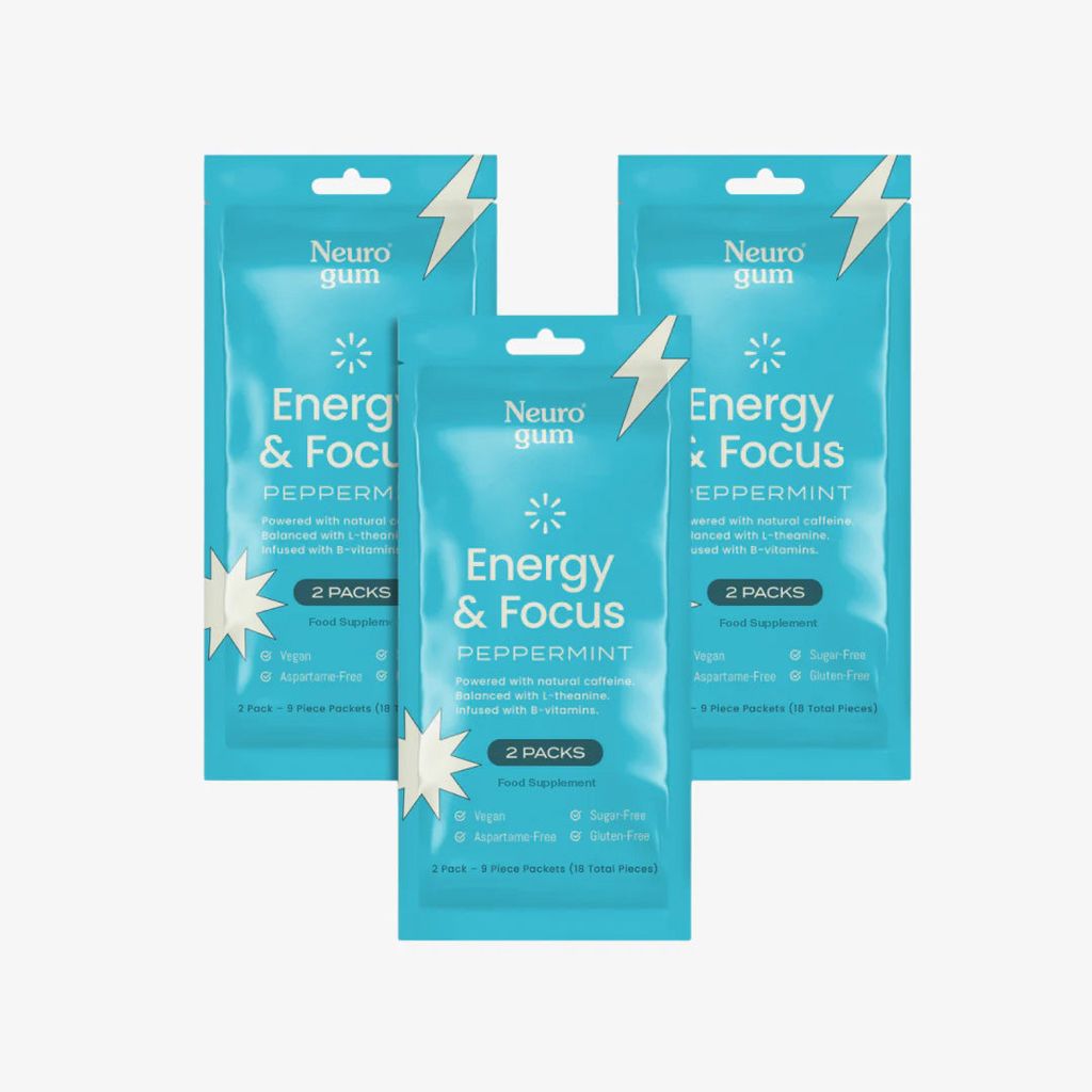 Energie- und Konzentrationskaugummi – Pfefferminze - Image 1