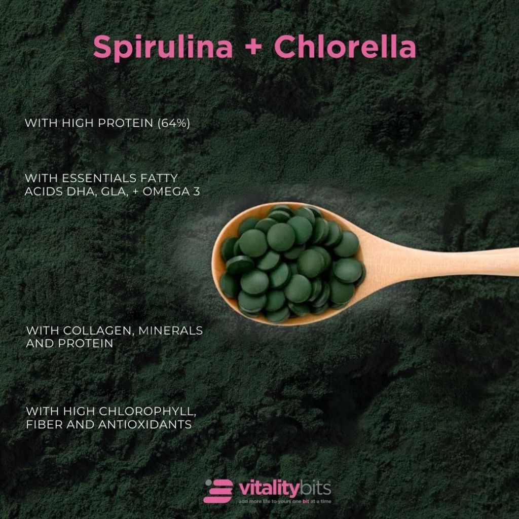 VITALITYbits® Spirulina/Chlorella - Große Packung - Image 5