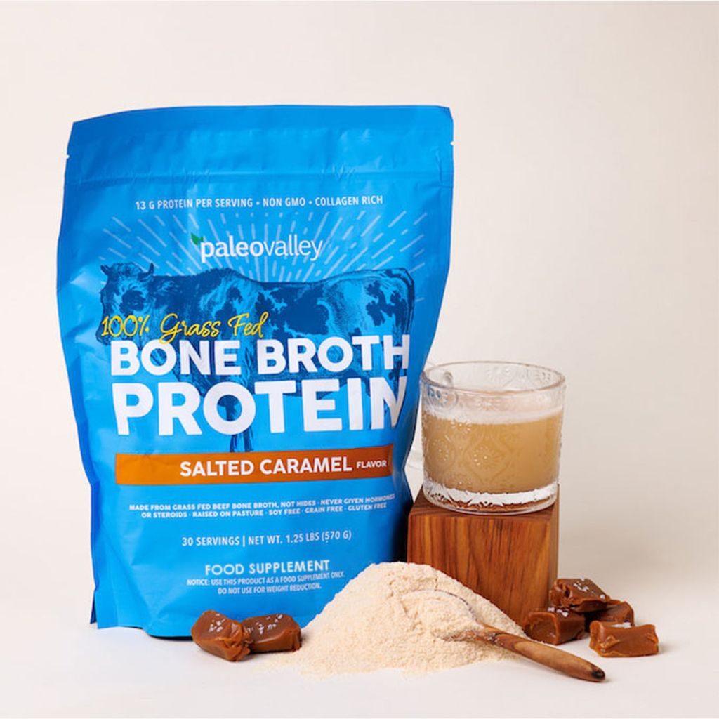 100 % Knochenbrühe-Proteinpulver von Weiderindern – Gesalzenes Karamell - Image 3