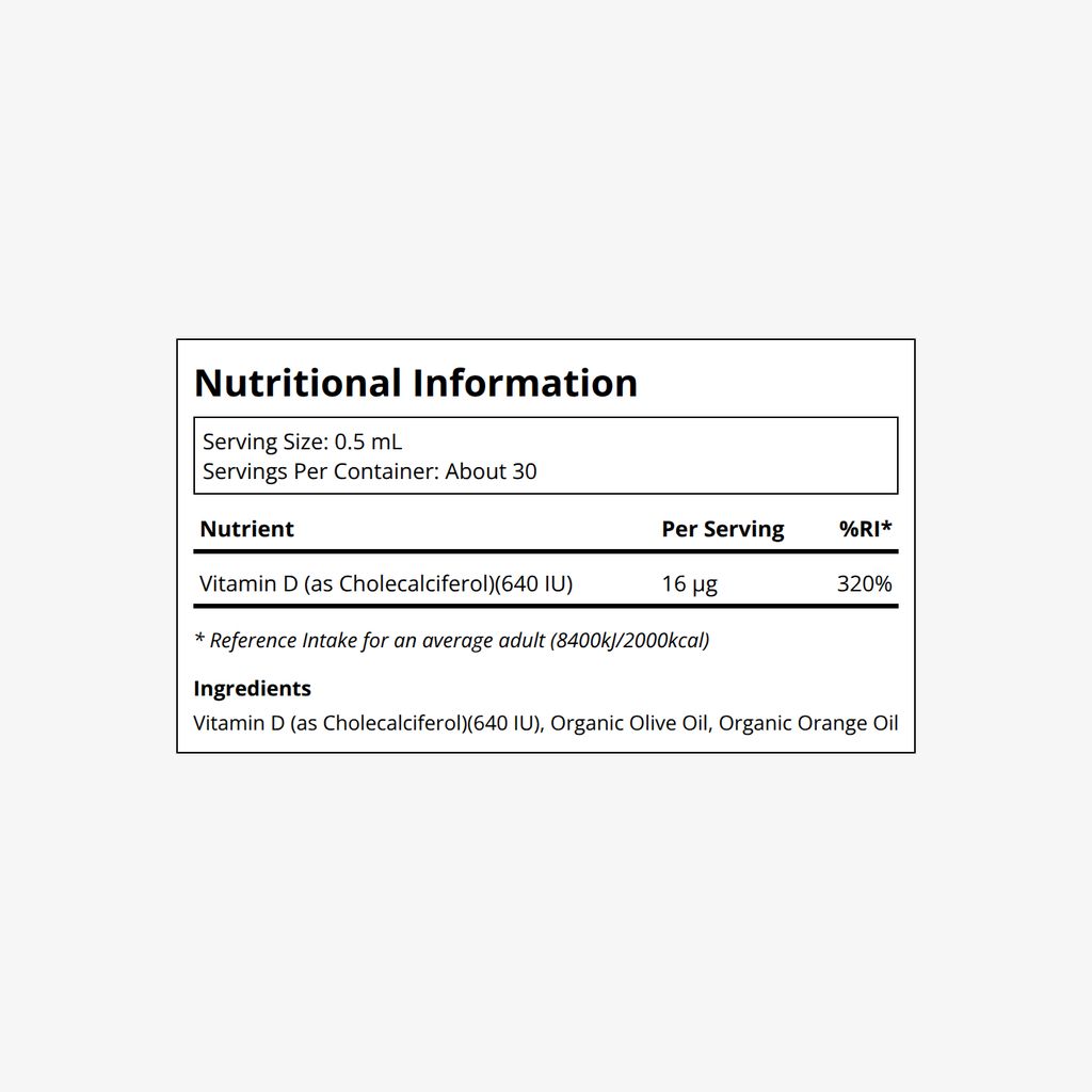 Bio-Vitamin-D3-Tropfen für Kinder – Orange - Image 2