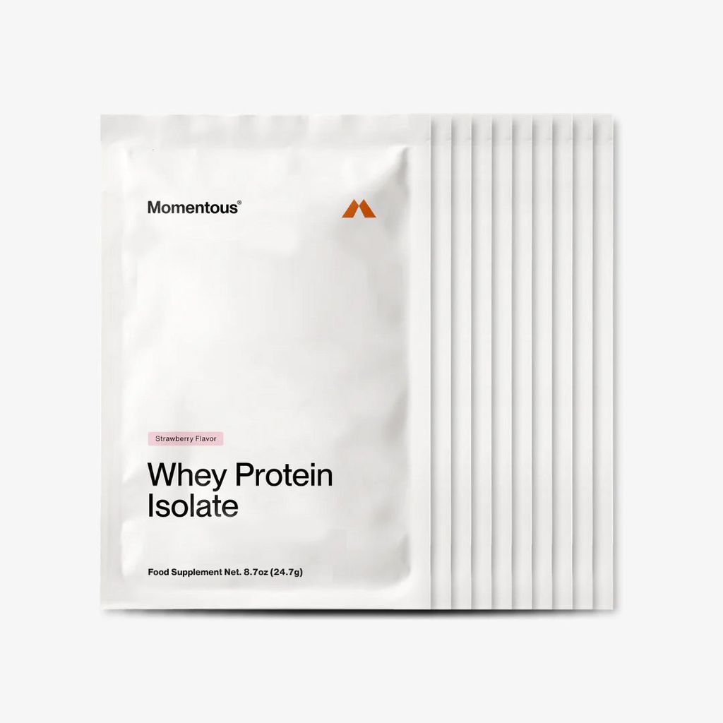 Molkenprotein aus Weidehaltung – Erdbeere, 10 Reisepackungen - Image 3