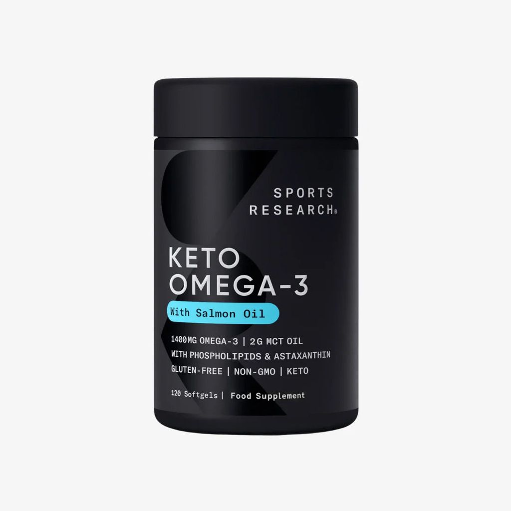 Keto Omega-3 with Salmon Oil 1400mg - Image 1