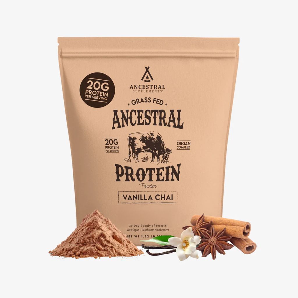 Ancestral Protein Powder - Vanilla Chai - Image 1