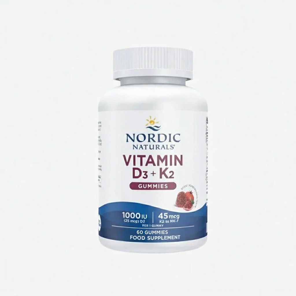 Vitamin D3 + K2 Gummibonbons – Granatapfel - Image 1