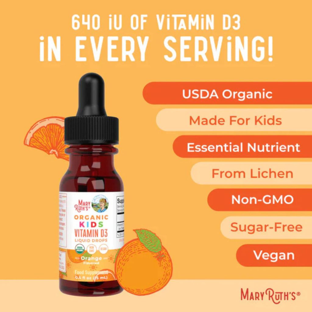 Bio-Vitamin-D3-Tropfen für Kinder – Orange - Image 4