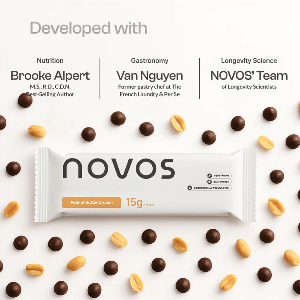 NOVOS Riegel – 12 Stück – Erdnussbutter - Image 5