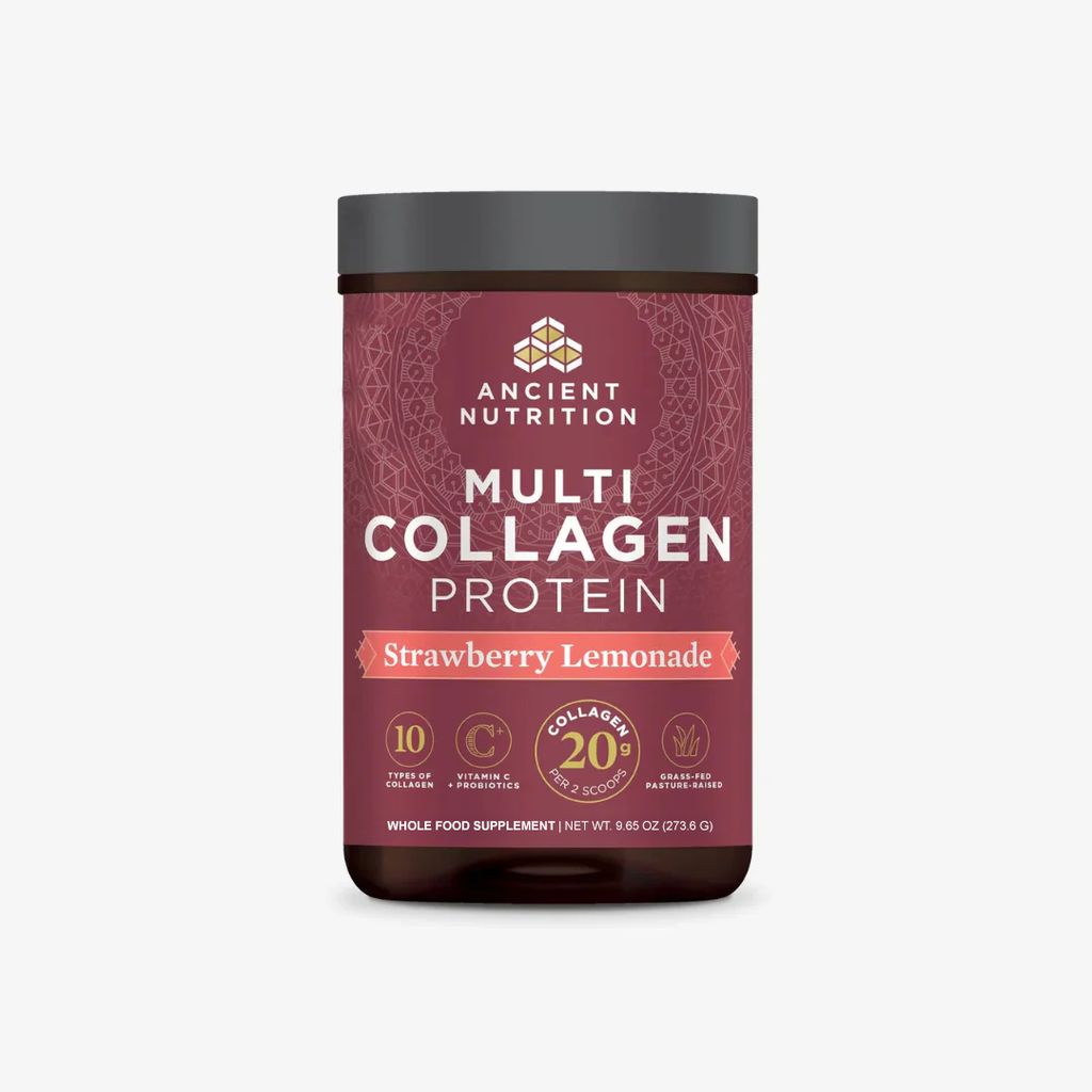 Multi-Kollagen-Proteinpulver – Erdbeer-Limonade - Image 1