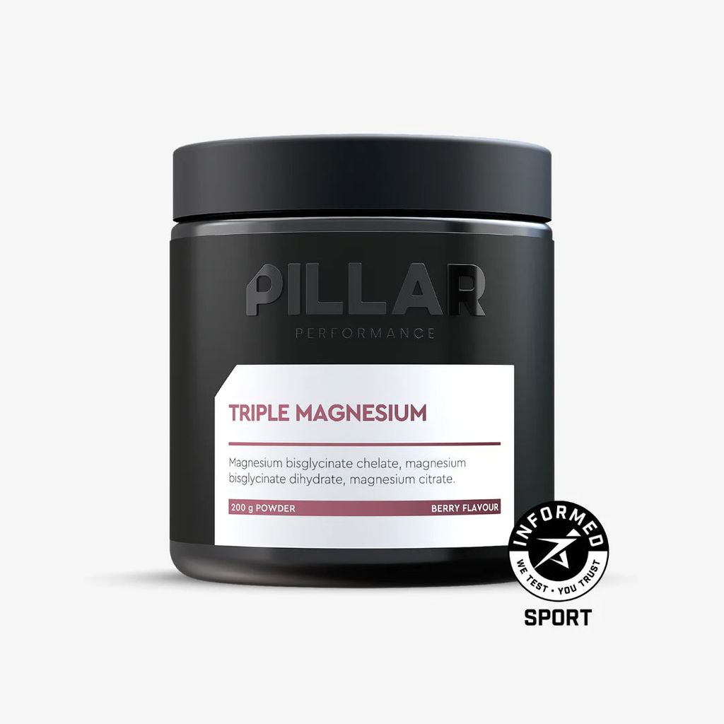 Triple Magnesium Powder: Natural Berry (Glass Jar) - Image 1