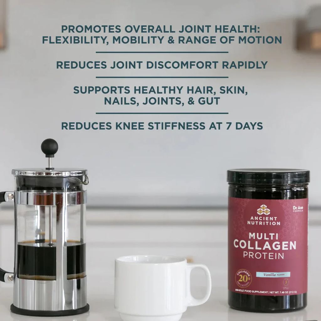 Multi Collagen Protein - Gelenke & Beweglichkeit - Vanille - Image 3