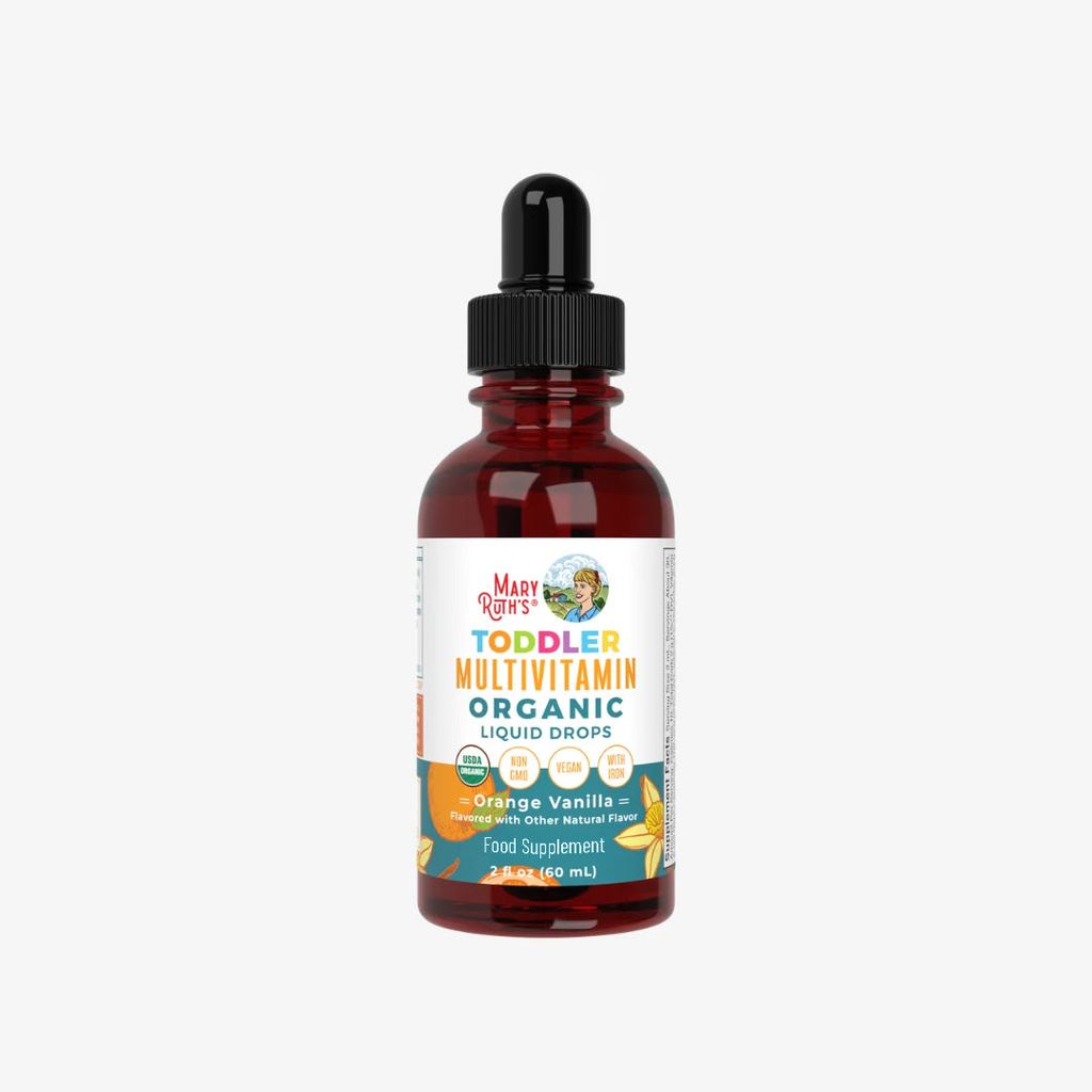 Bio-Multivitamin-Tropfen für Kleinkinder mit Eisen – Vanille-Orange - Image 3