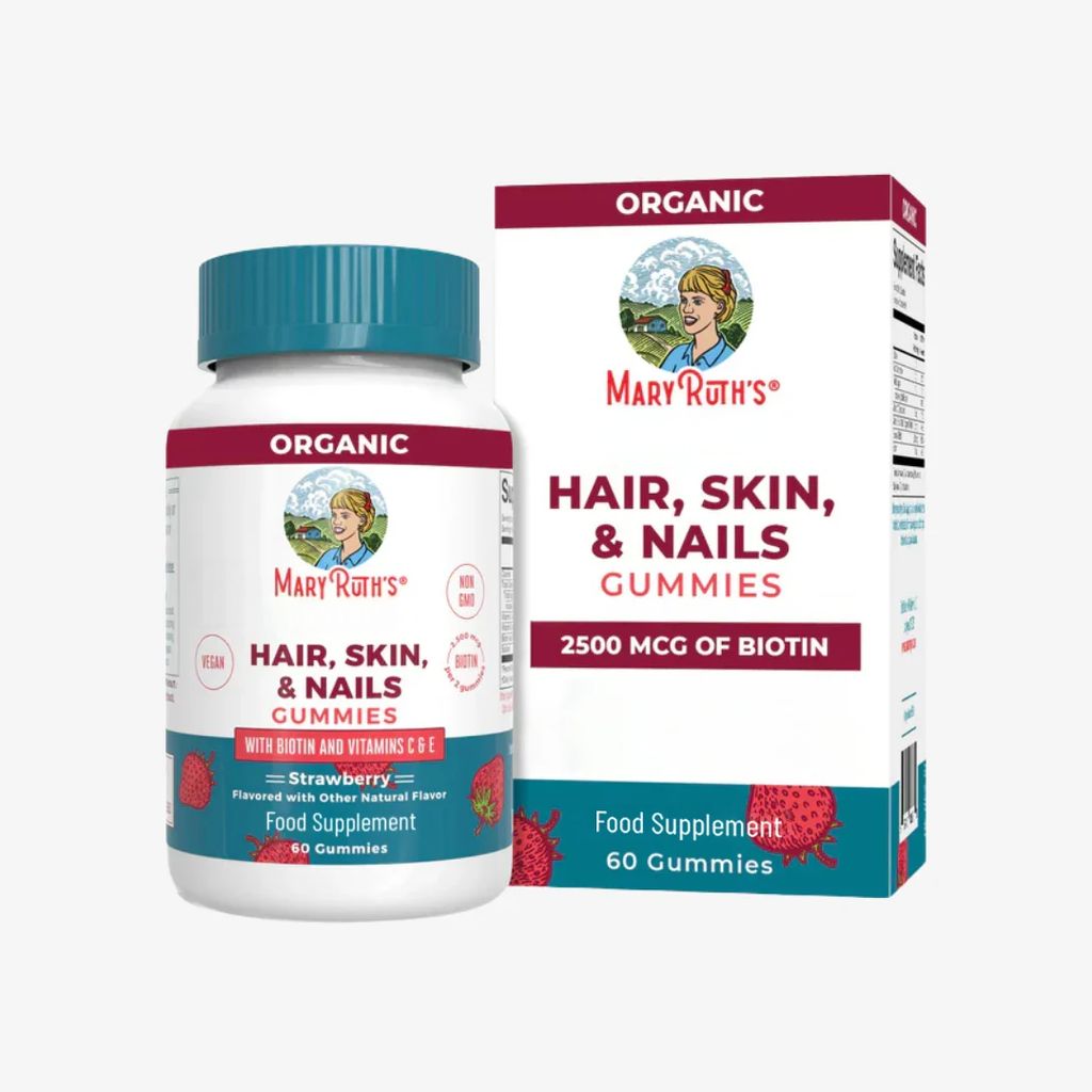 Bio-Fruchtgummis für Haare, Haut und Nägel – Erdbeere - Image 1