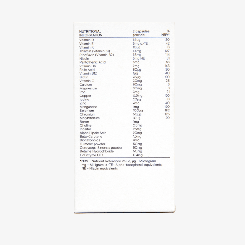 Tägliche Multivitamin-Dose für Frauen ab 45 Jahren – aus natürlichen Zutaten - Image 4